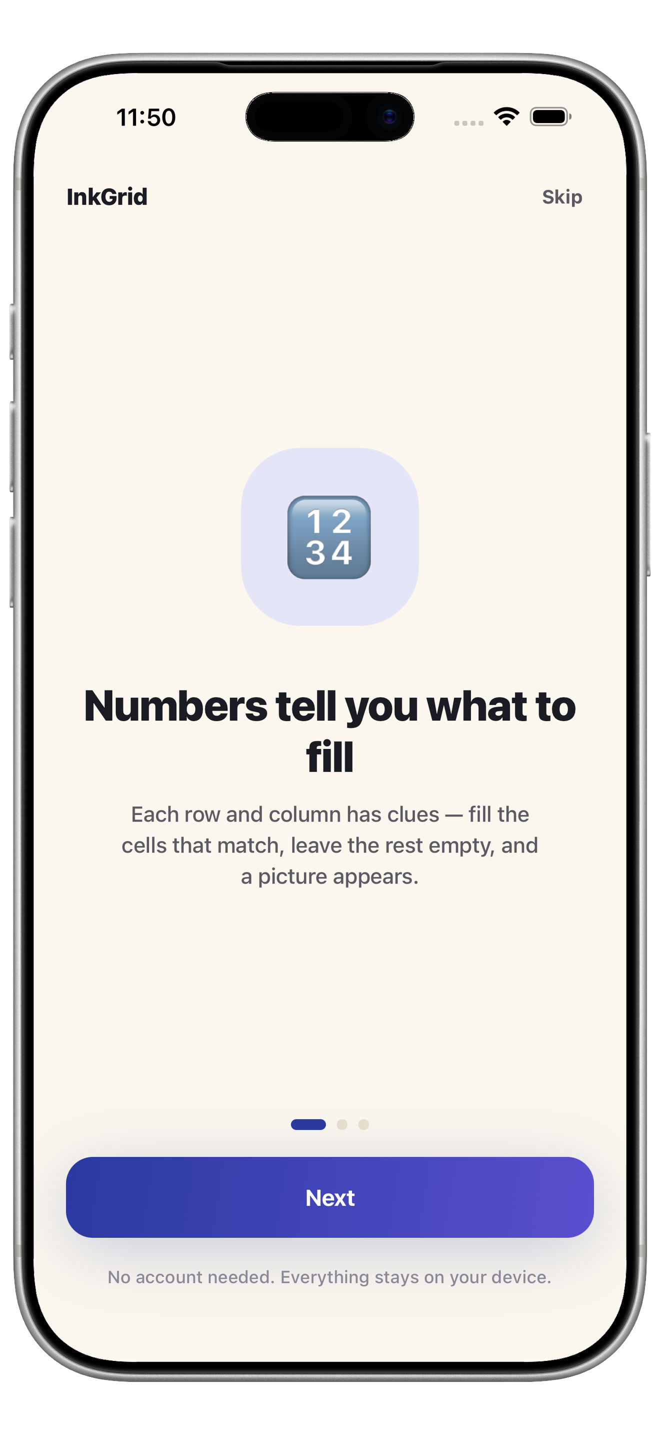 InkGrid screenshot 1